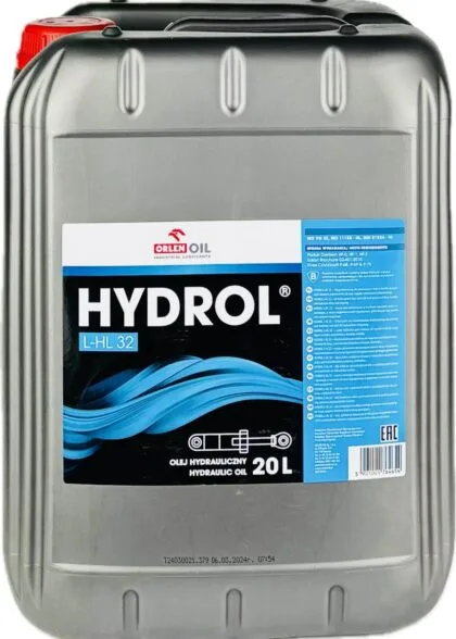 Olej hydrauliczny hydrol l-hl 32