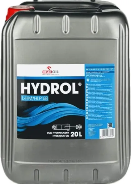Olej hydrauliczny orlem oil hydrol hlp hm 68