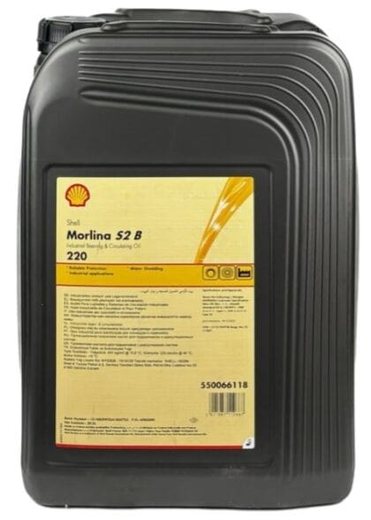 olej obiegowy shell morlina s2 b 220 opakowanie 20L