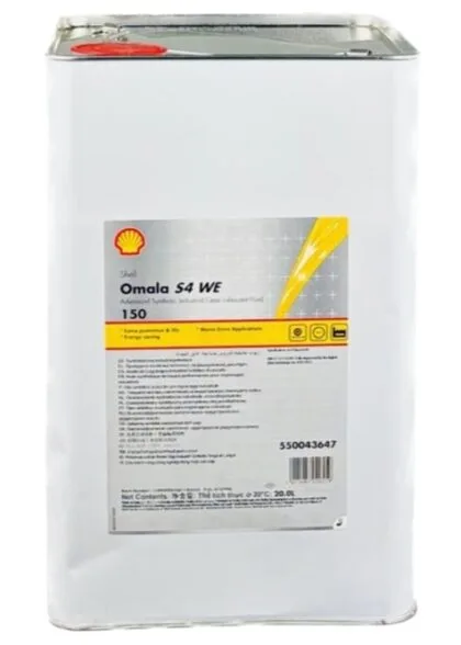 olej przekładniowy shell omala s4 we 150 opakowanie 20L