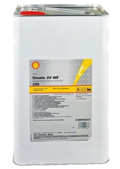 olej przekładniowy shell omala s4 we 320 opakowanie 20L