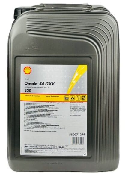 Shell Omala S4 GXV 220 opak. 20 L olej przekładniowy