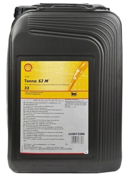 olej do prowadnic shell tonna s3 m 32 opakowanie 20L