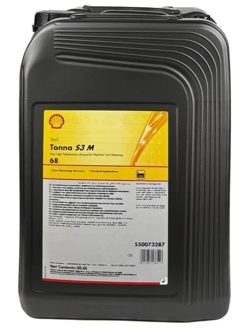 olej do prowadnic shell tonna s3 m 68 opakowanie 20L