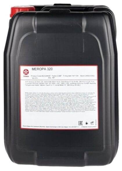 Texaco Meropa 320 opak. 20 L olej przekładniowy EP